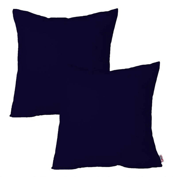 Plain Dyed Cushions (Pair)