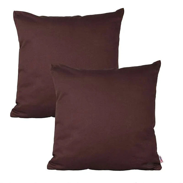 Plain Dyed Cushions (Pair)