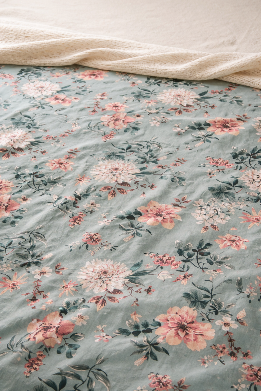 Blush Garden Bedsheet Set -