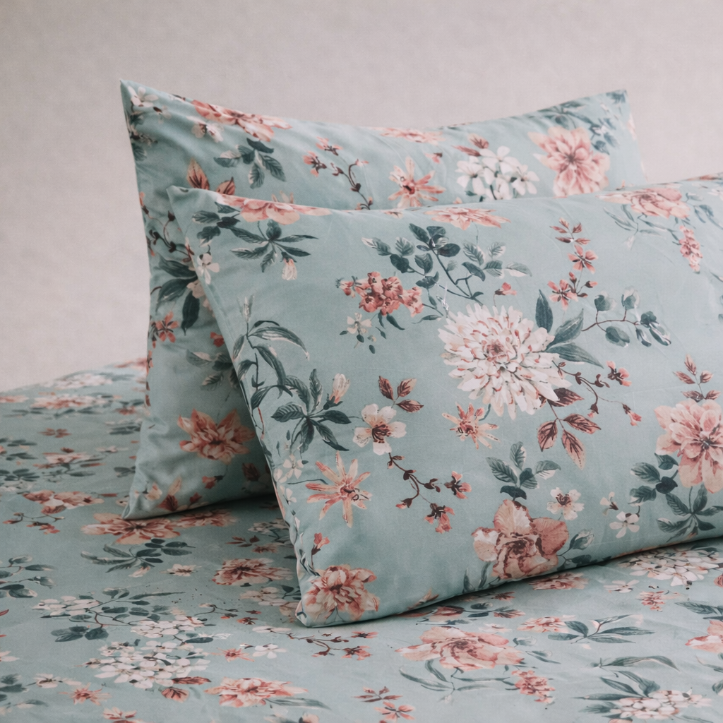 Blush Garden Bedsheet Set -