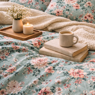 Blush Garden Bedsheet Set -