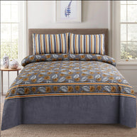 Slate Palm Bedsheet Set -