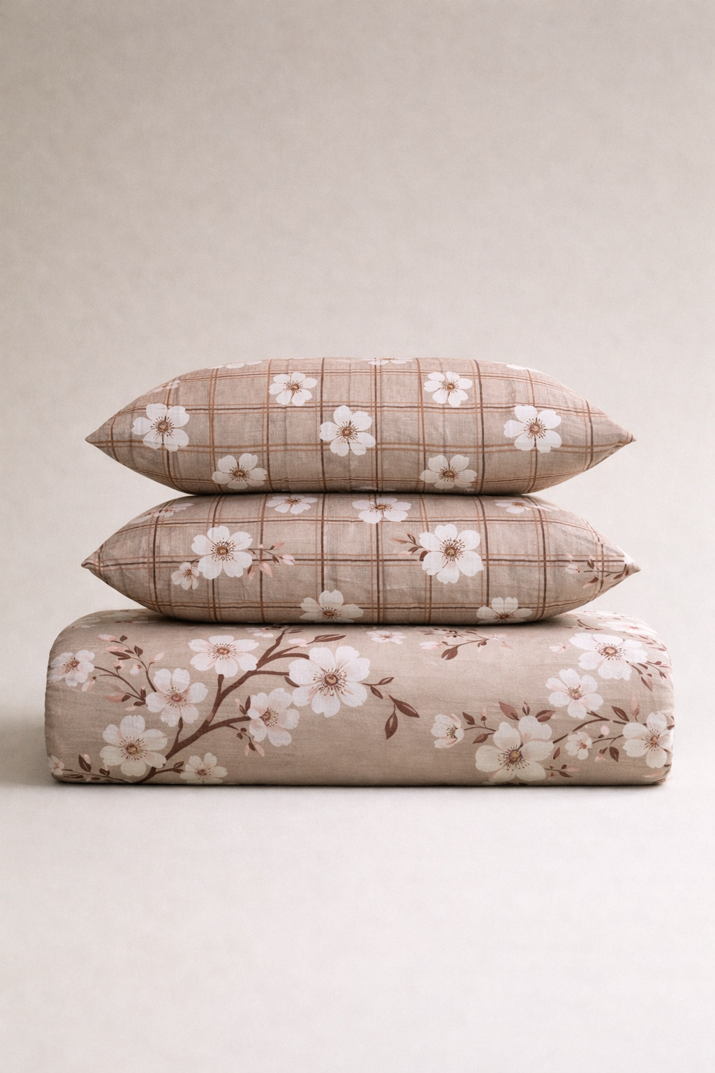 Soft Bloom Bedsheet Set -