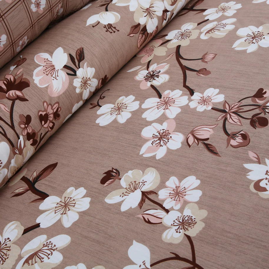 Soft Bloom Bedsheet Set -