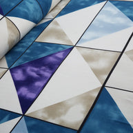 Blue Axis Bedsheet Set -