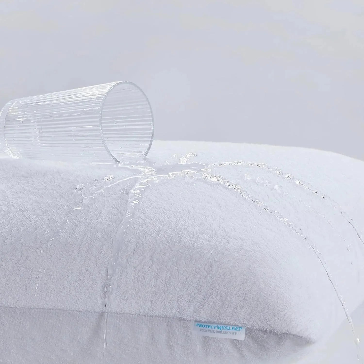 Cotton Terry Waterproof Pillow -
