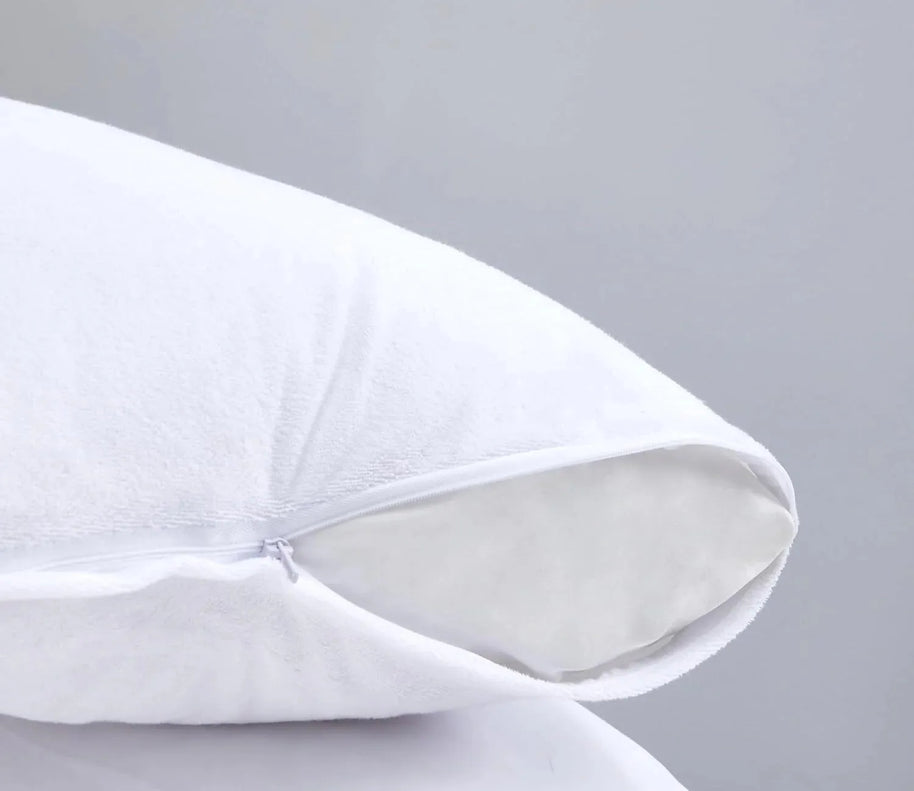 Cotton Terry Waterproof Pillow -