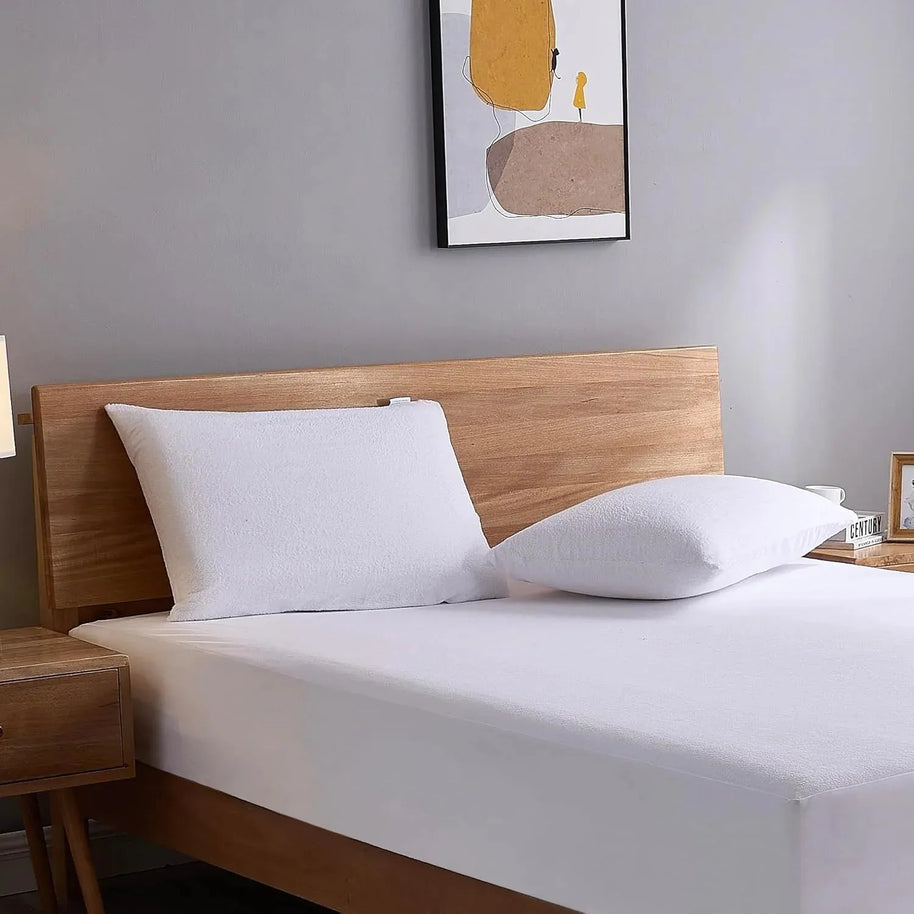 Cotton Terry Waterproof Pillow -