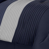 Embellish Horizontal Pleats Duvet -