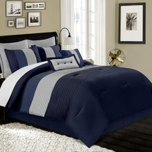 Embellish Horizontal Pleats Duvet -