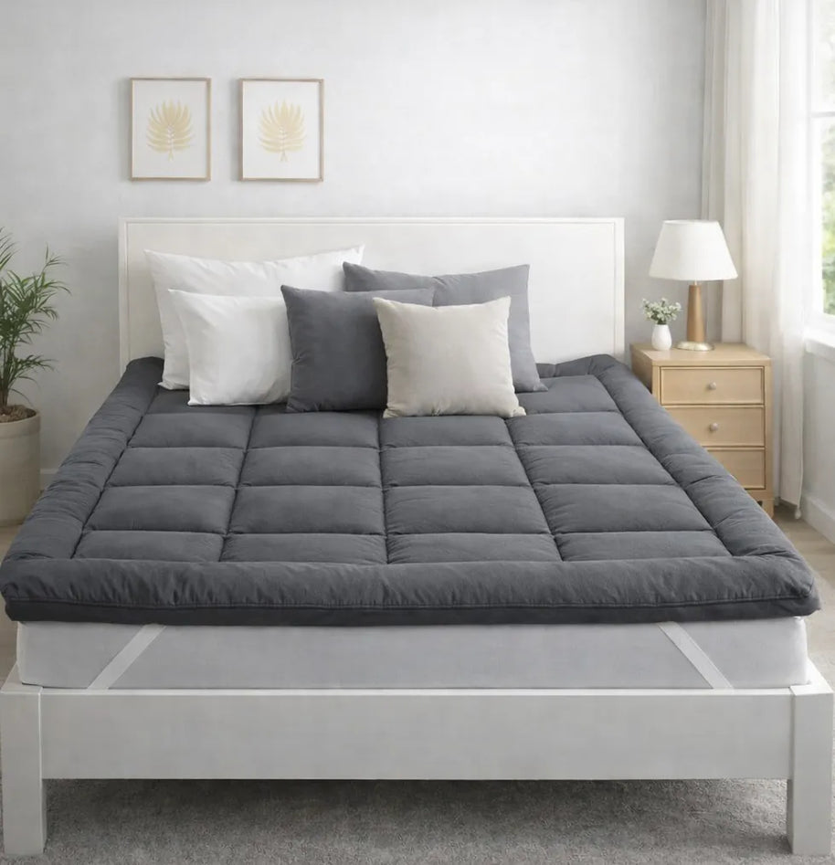 Mattress Topper - Single / Grey