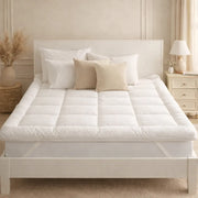 Mattress Topper - Queen / White