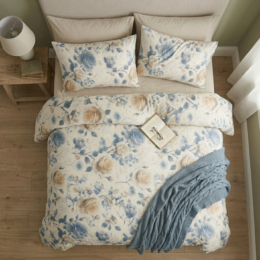 Vintage Blue Blossom