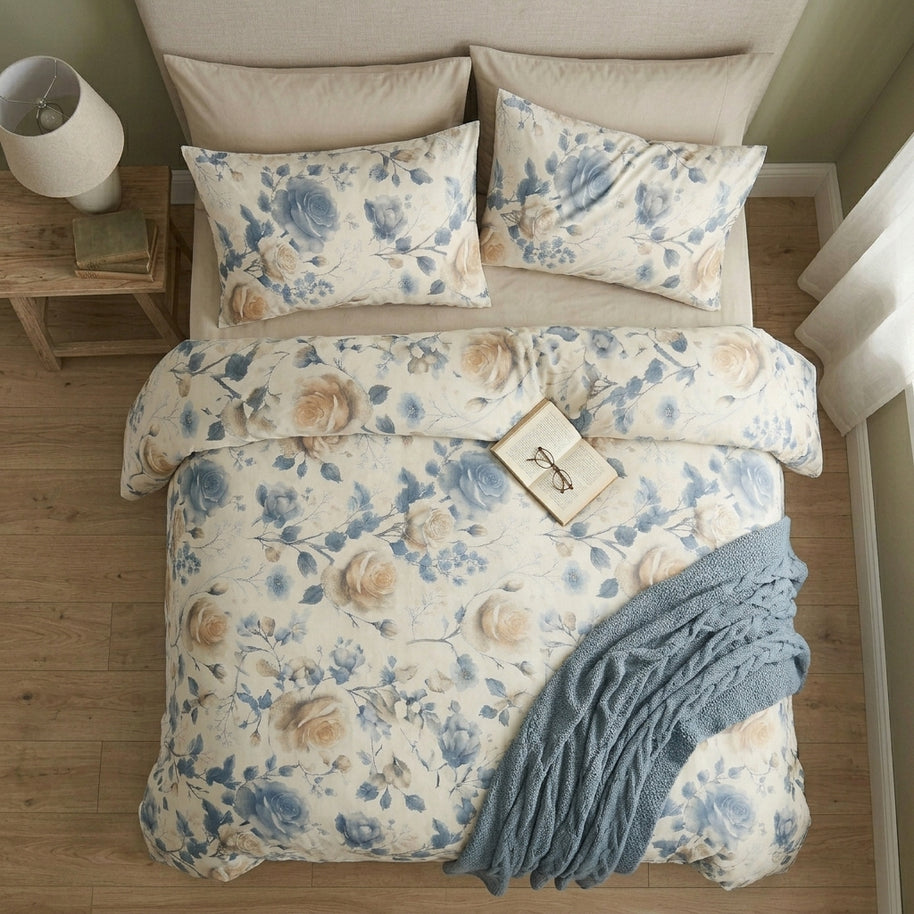 Vintage Blue Blossom