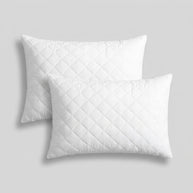 Quilted Filled Pillow (Pair)