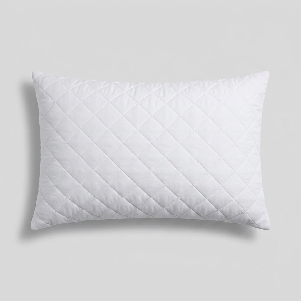 Quilted Filled Pillow (Pair)