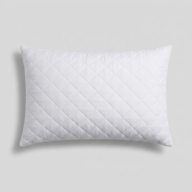 Quilted Filled Pillow (Pair)
