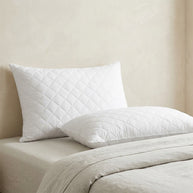 Quilted Filled Pillow (Pair)