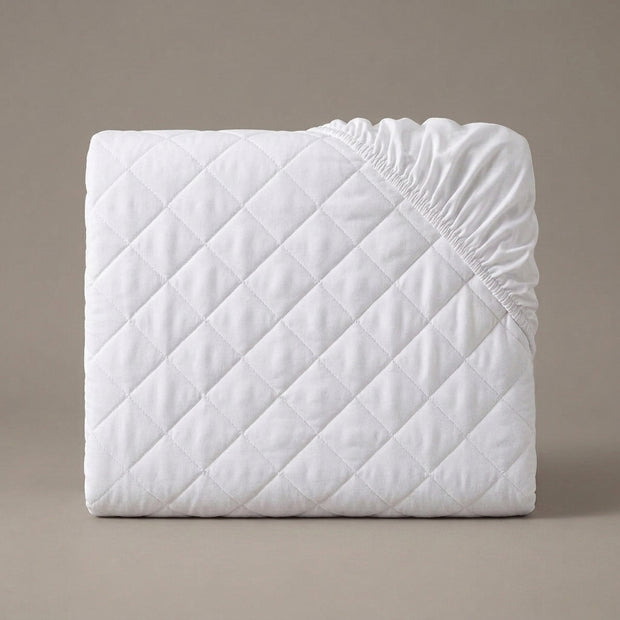 Waterproof quilted mattress protector