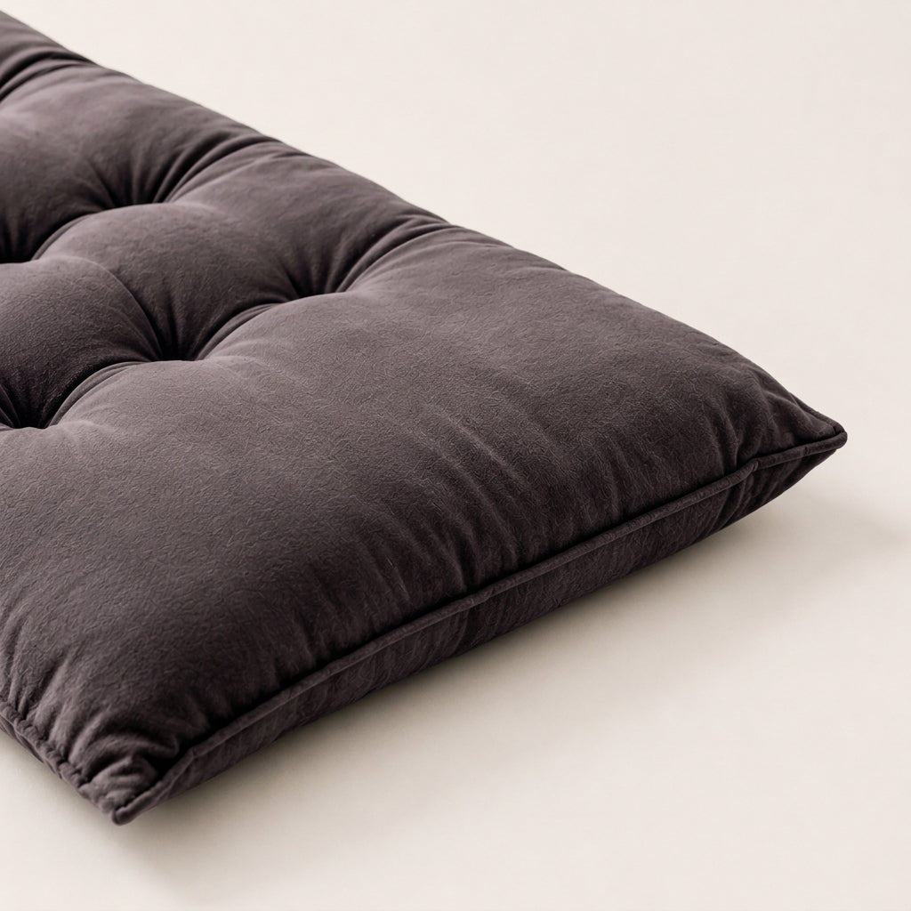 Velvet Floor Mattress - Brown