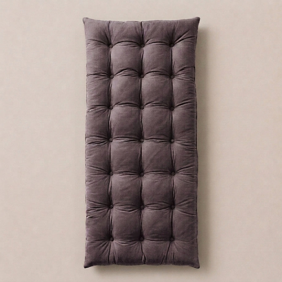 Velvet Floor Mattress - Brown
