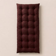 Velvet Floor Mattress - Maroon