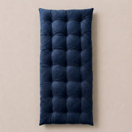 Velvet Floor Mattress - Navy blue