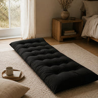 Velvet Floor Mattress - Black
