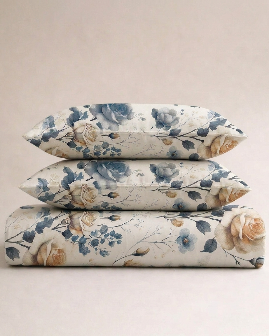 Vintage Blue Blossom