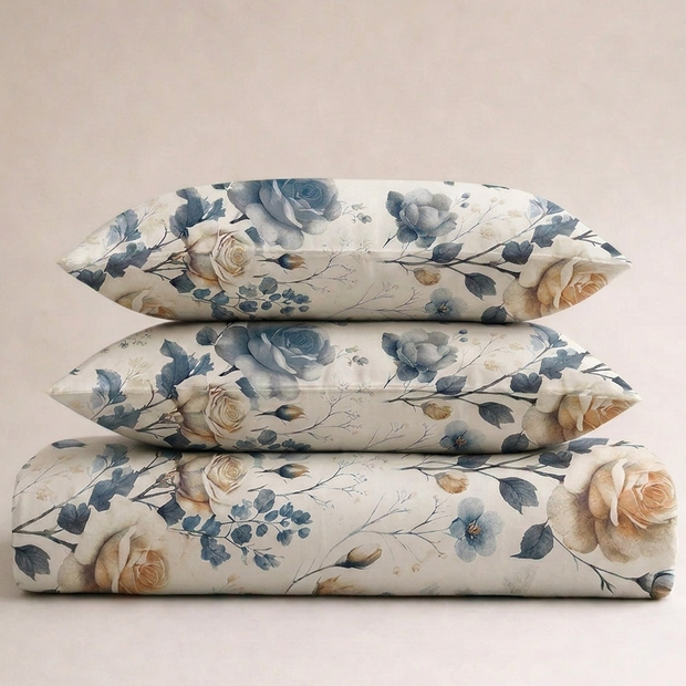 Vintage Blue Blossom