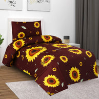 Sunlit Bloom Single Bedsheet -