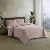 Blush Leaf Bedspread -