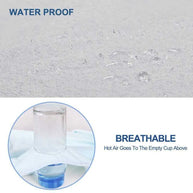 Terry waterproof mattress protector -