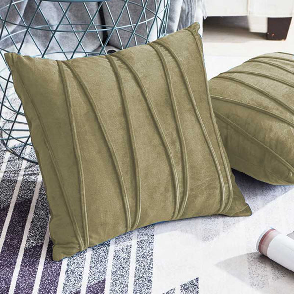 Quiet Ridge Cushion (Pair) - Cover only / Army Green