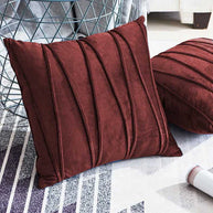 Quiet Ridge Cushion (Pair) - Cover only / Maroon