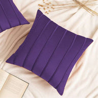 Hushline Cushion (Pair) - Purple / Cover only