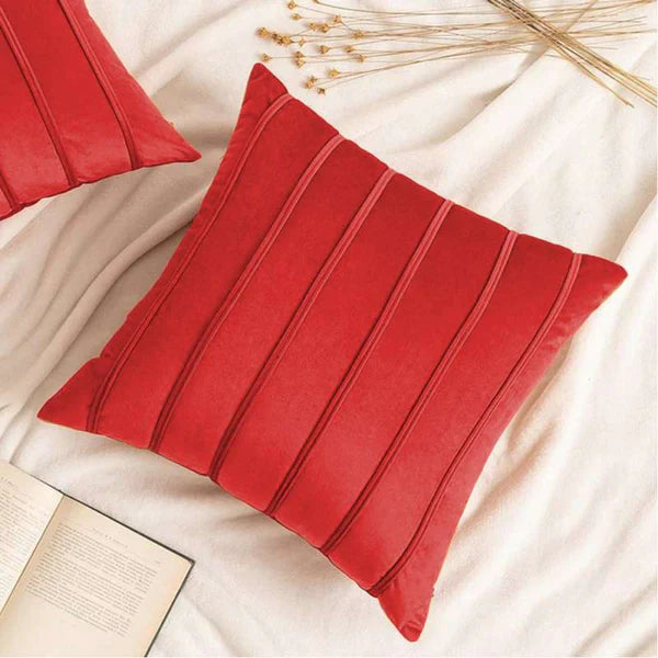 Hushline Cushion (Pair) - Red / Cover only