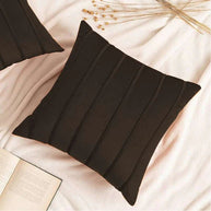 Hushline Cushion (Pair) - Dark Brown / Cover only