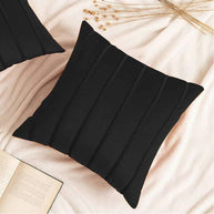 Hushline Cushion (Pair) - Black / Cover only
