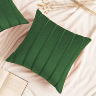 Hushline Cushion (Pair) - Green / Cover only