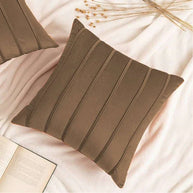 Hushline Cushion (Pair) - Brown / Cover only