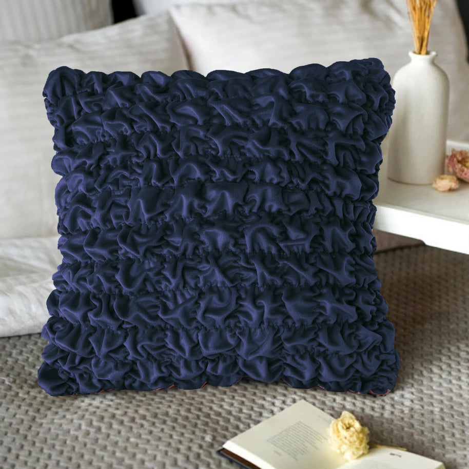 Soft Hours Cushion (Pair) - Navy / Cover only