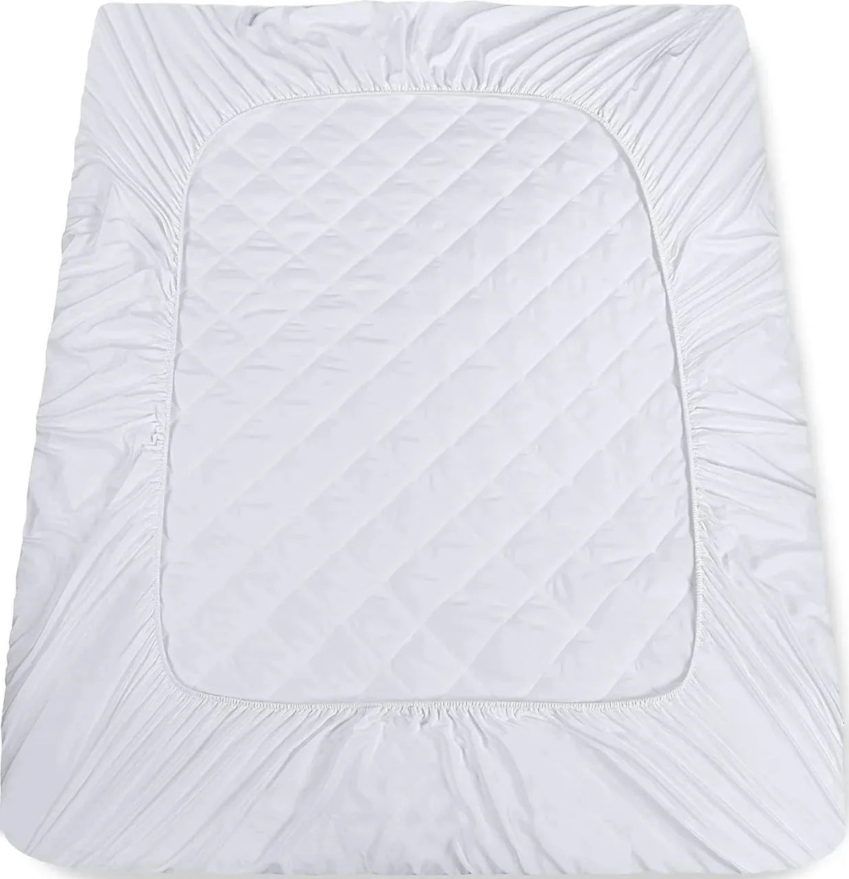 Waterproof quilted mattress protector -